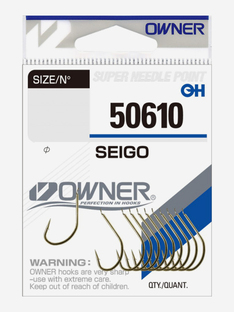 Крючок OWNER Seigo gold №8 13шт
