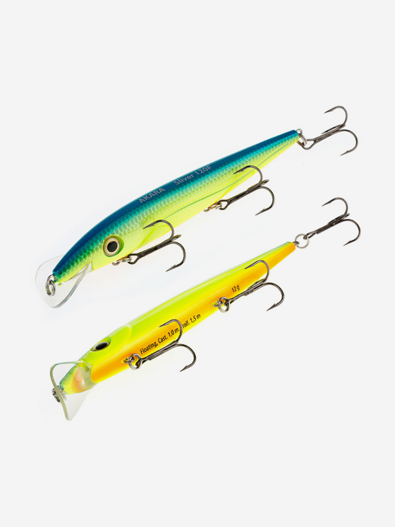 Воблер Akara Sliver 120F 12 гр. (3/7 oz 4,7 in) A31