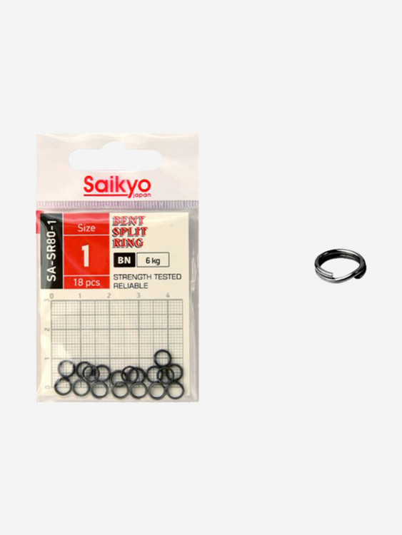 Заводное кольцо Saikyo SA-SR80-1 (1 упк. по 20 шт.)