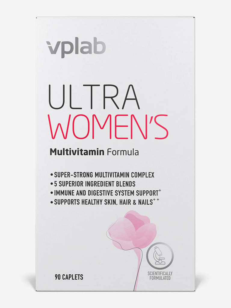Спортивный витаминно-минеральный комплекс женский Vplab Nutrition, 90 шт