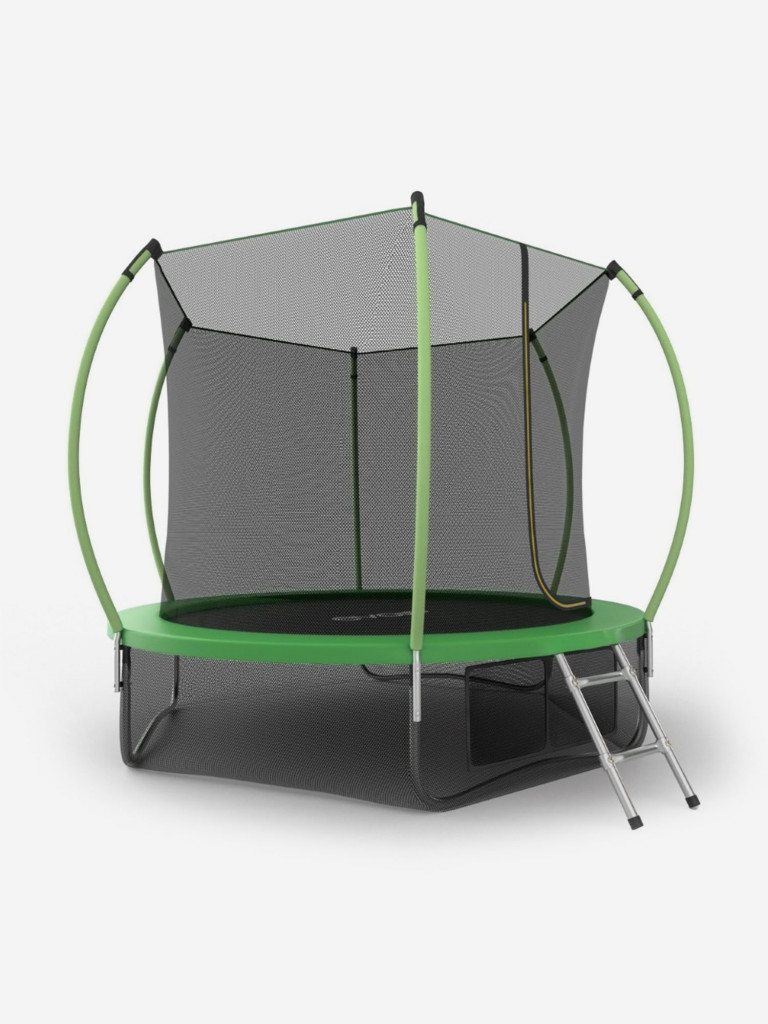 Батут каркасный EVO JUMP Internal 10ft + нижняя защитная сеть, диаметр 305 см