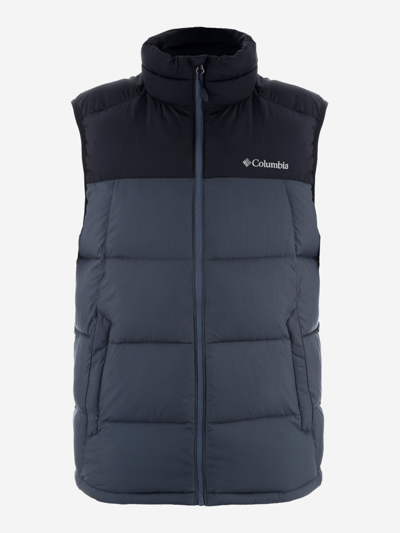 фото Жилет утепленный мужской columbia pike lake vest, черный