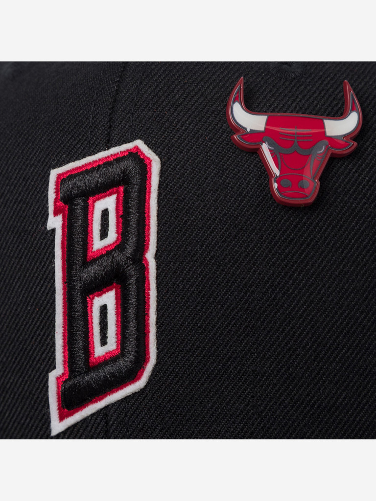 Бейсболка MITCHELL NESS INTL720-CHIBUL-BLK Chicago Bulls NBA