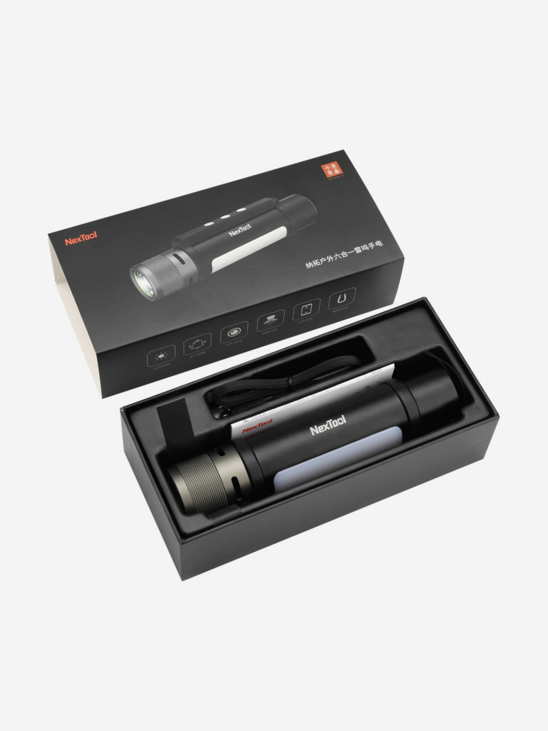 Фонарь кемпинговый ручной Nextool 6 в 1 Thunder, 1000 лм