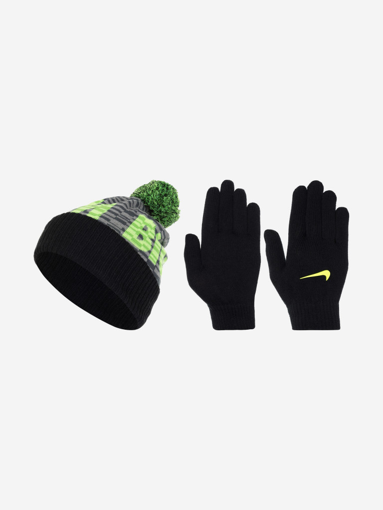 Комплект для мальчиков: шапка и перчатки Nike