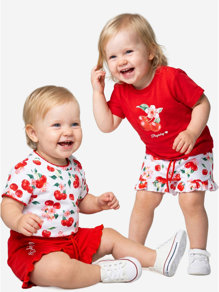 Шорты для девочек, 2 шт в комплекте PlayToday