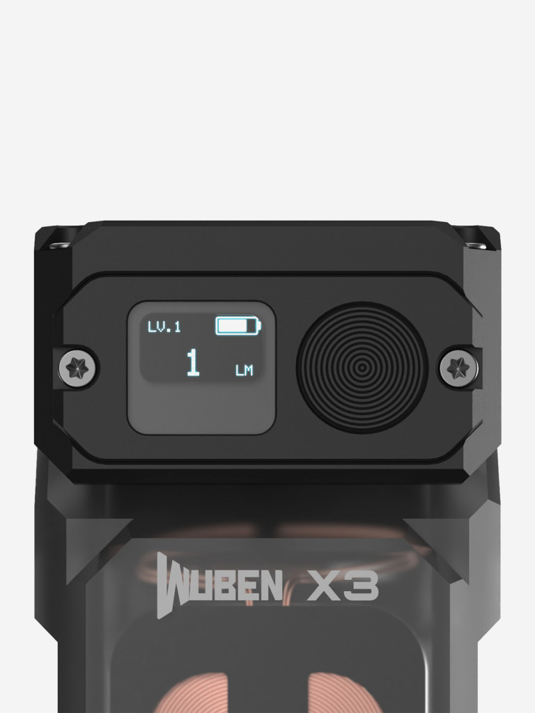 Фонарь Wuben X3 Pro (черный)