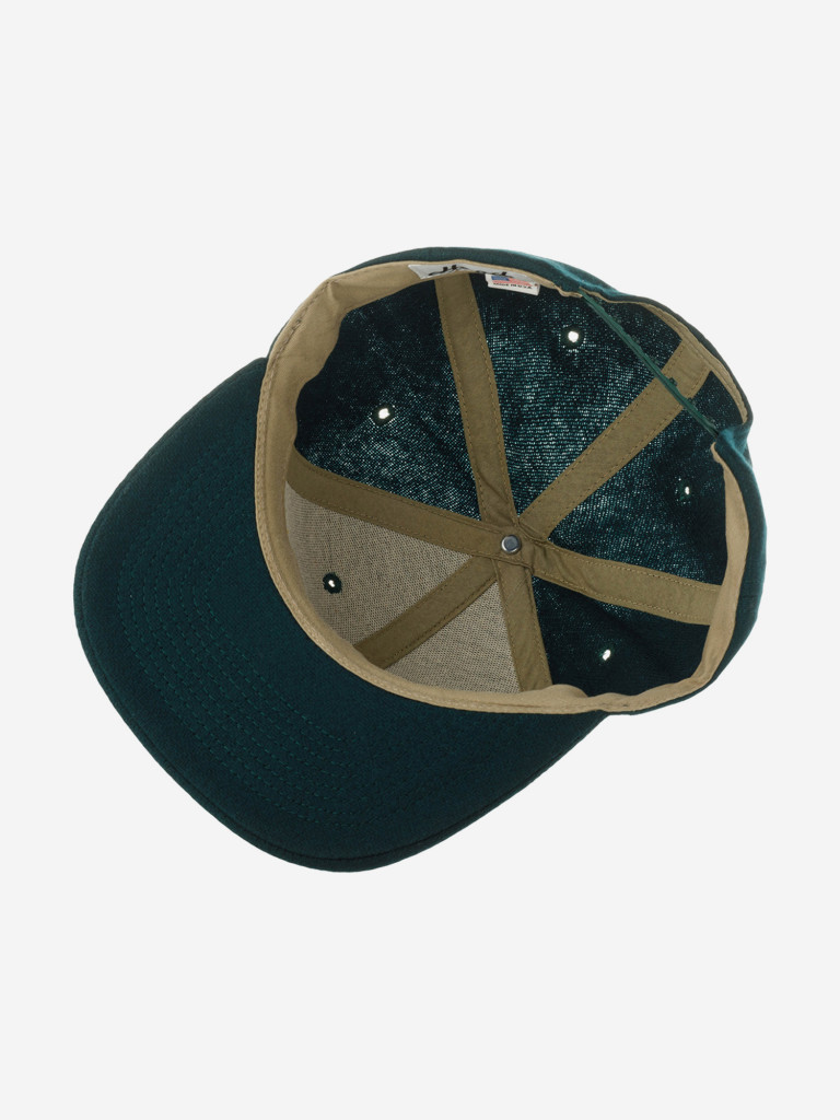 Бейсболка с прямым козырьком HOOD 100-MWL076-CA062-FR Oakland Name (зеленый)