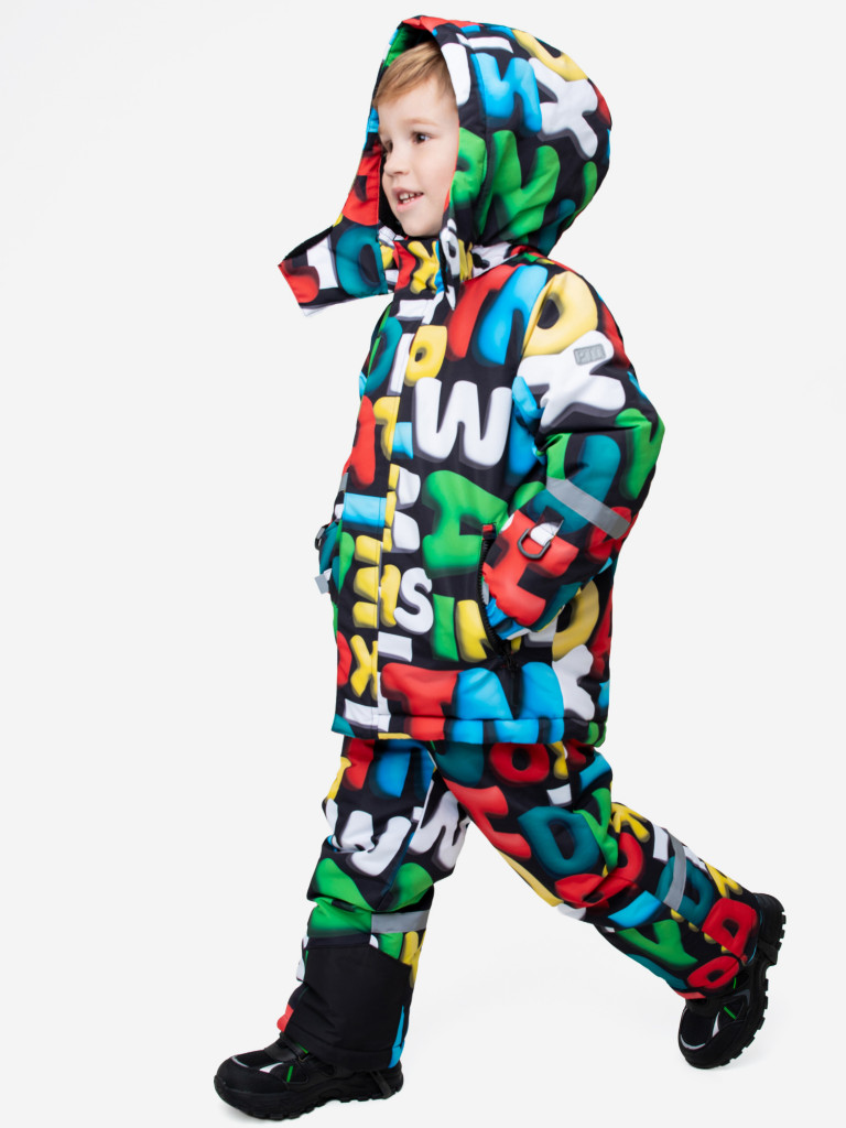 Комплект зимний для мальчиков: куртка, полукомбинезон PlayToday