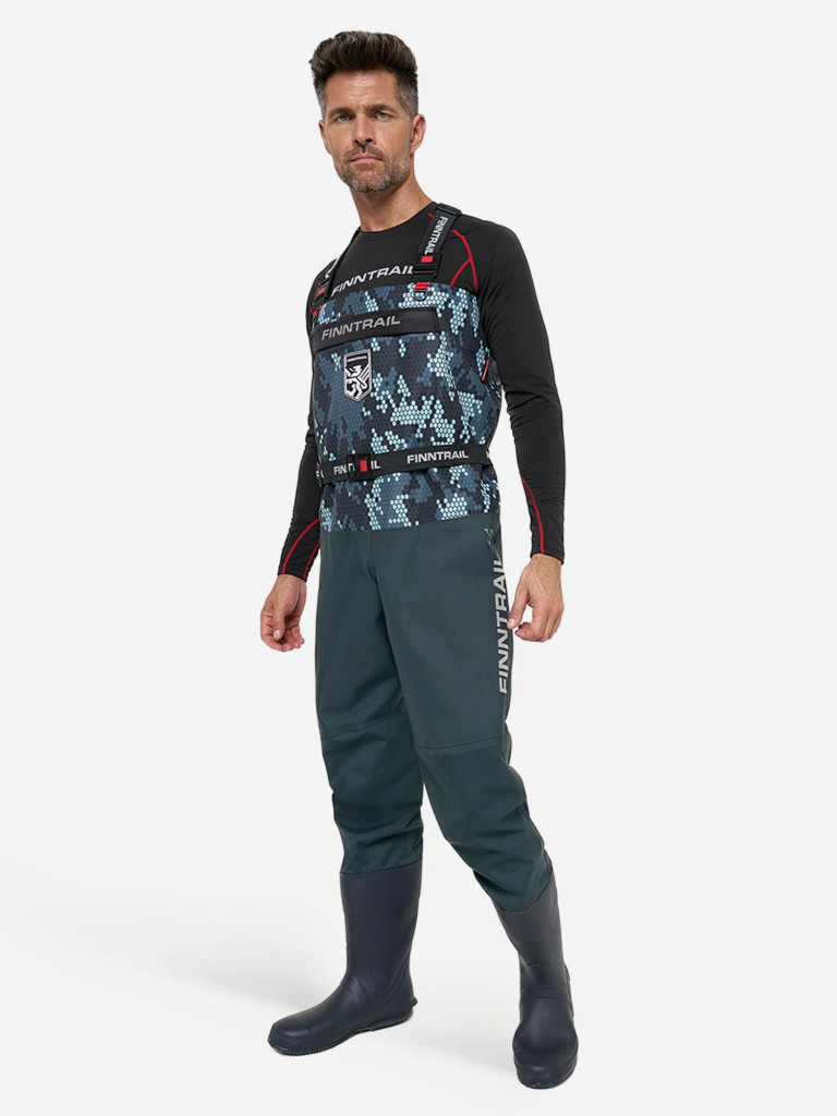 Вейдерсы мужские мембранные FINNTRAIL Enduro BF с сапогом