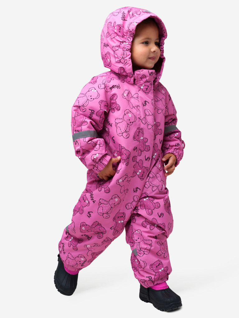 Комбинезон зимний для девочек PlayToday