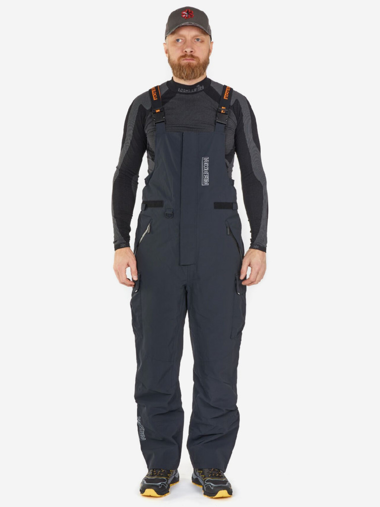 Полукомбинезон мужской Norfin REBEL PRO PANTS для охоты и рыбалки