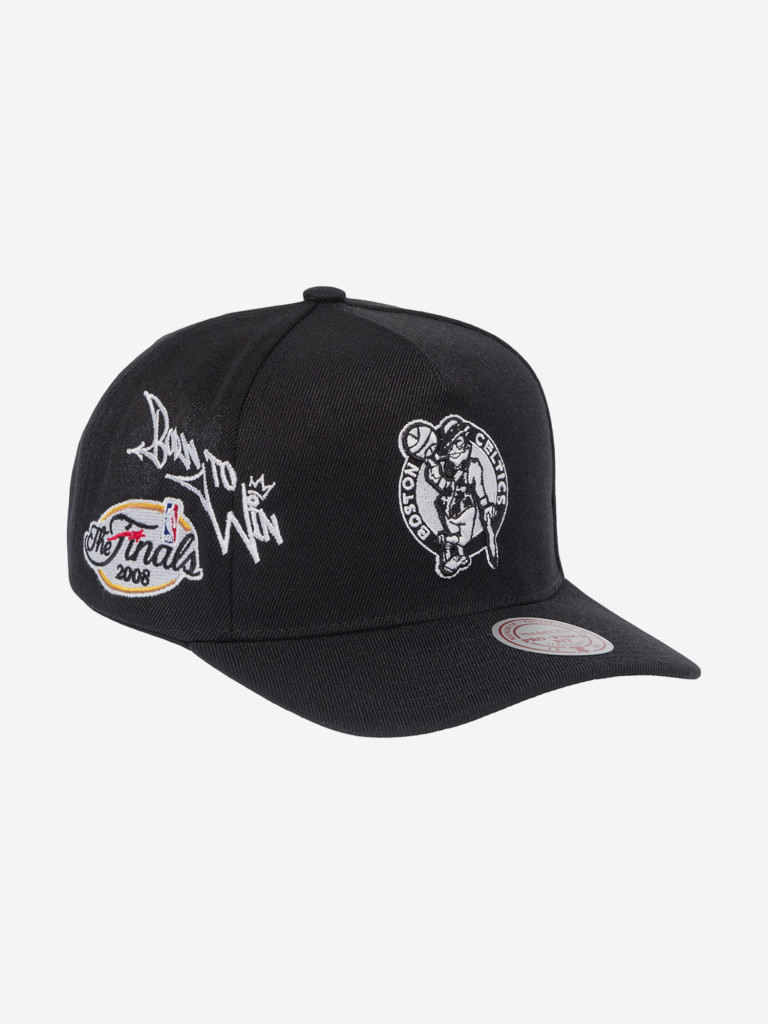 Бейсболка MITCHELL NESS HP10055-BCEBLCK Boston Celtics NBA (черный)