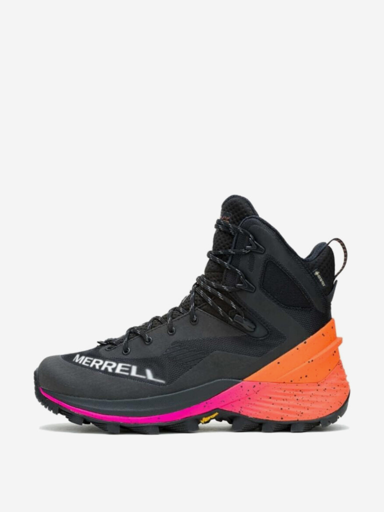 Ботинки Merrell Abrasion Resistant Slip Resistant Short Outdoor Boots Men's Black