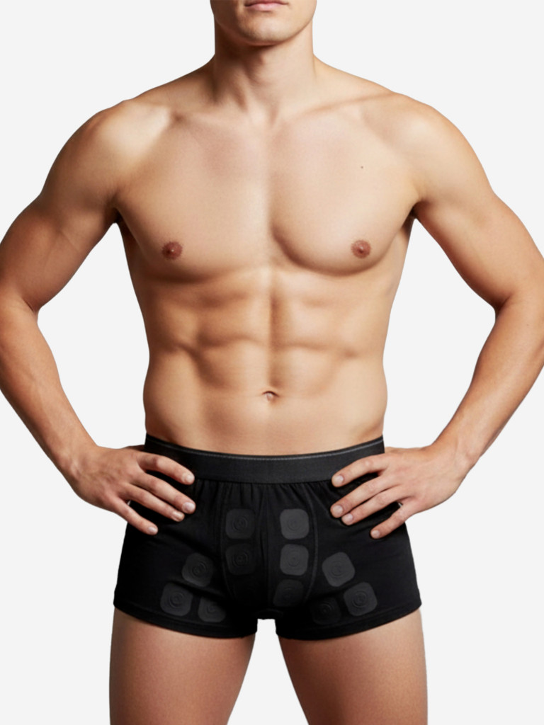 Тайтсы укороченные с точечной компрессией, мужские, SportDots, BL