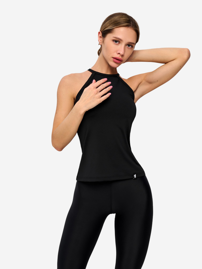 Майка женская Bona Fashion Halter Top "Black"
