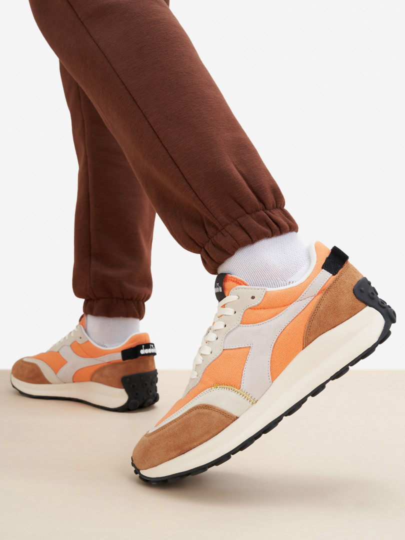 Кроссовки мужские Diadora Race Suede Sw 30832410299 Оранжевый, размер 44,41,41.5,42,43,43.5,44.5,45, фото 1