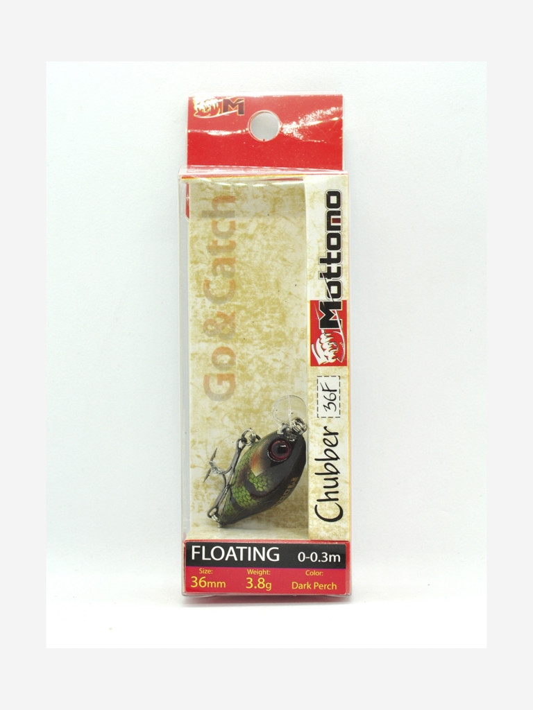 Воблер Mottomo Chubber 36F 3,8g Dark Perch