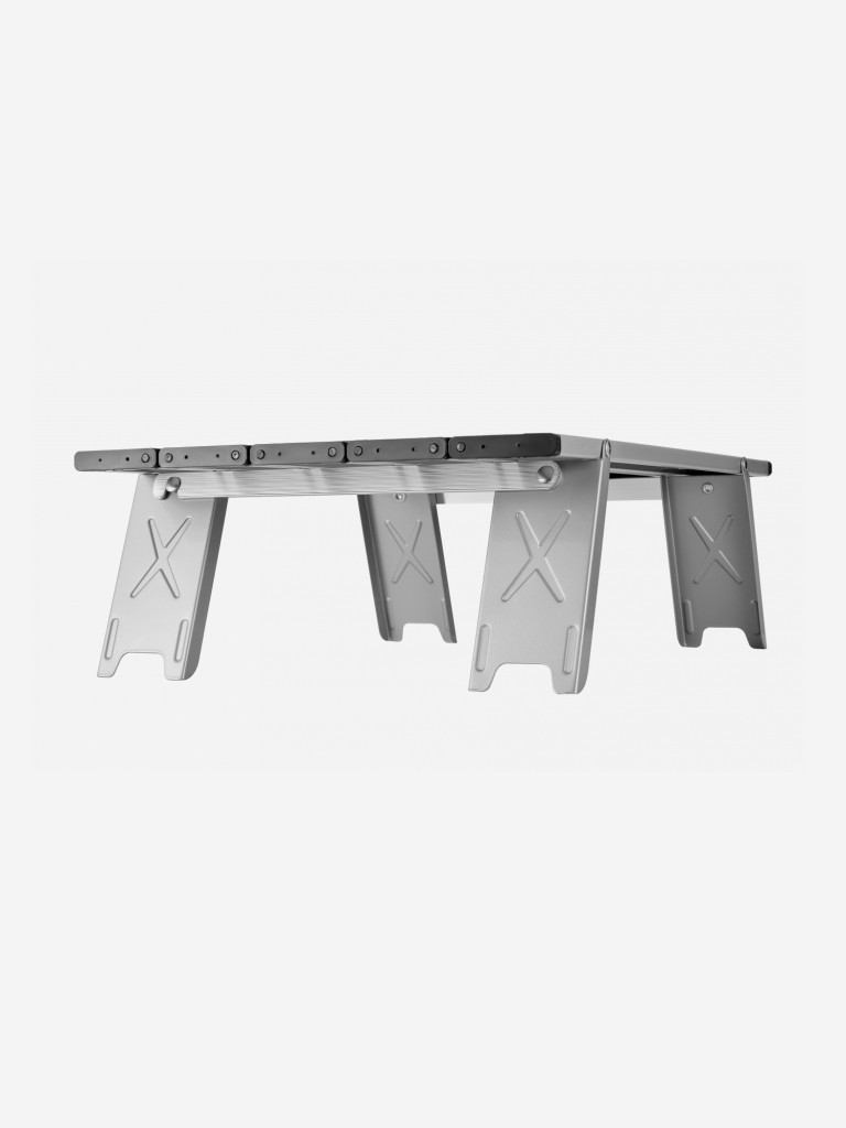 Стол складной 2401 MINI ALUNIUM TABLE S алюм, серебристый