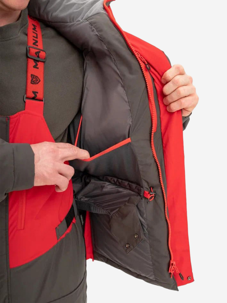 Костюм для рыбалки мужской MAGNUM GEAR TITAN 2 -45° С красный/графит