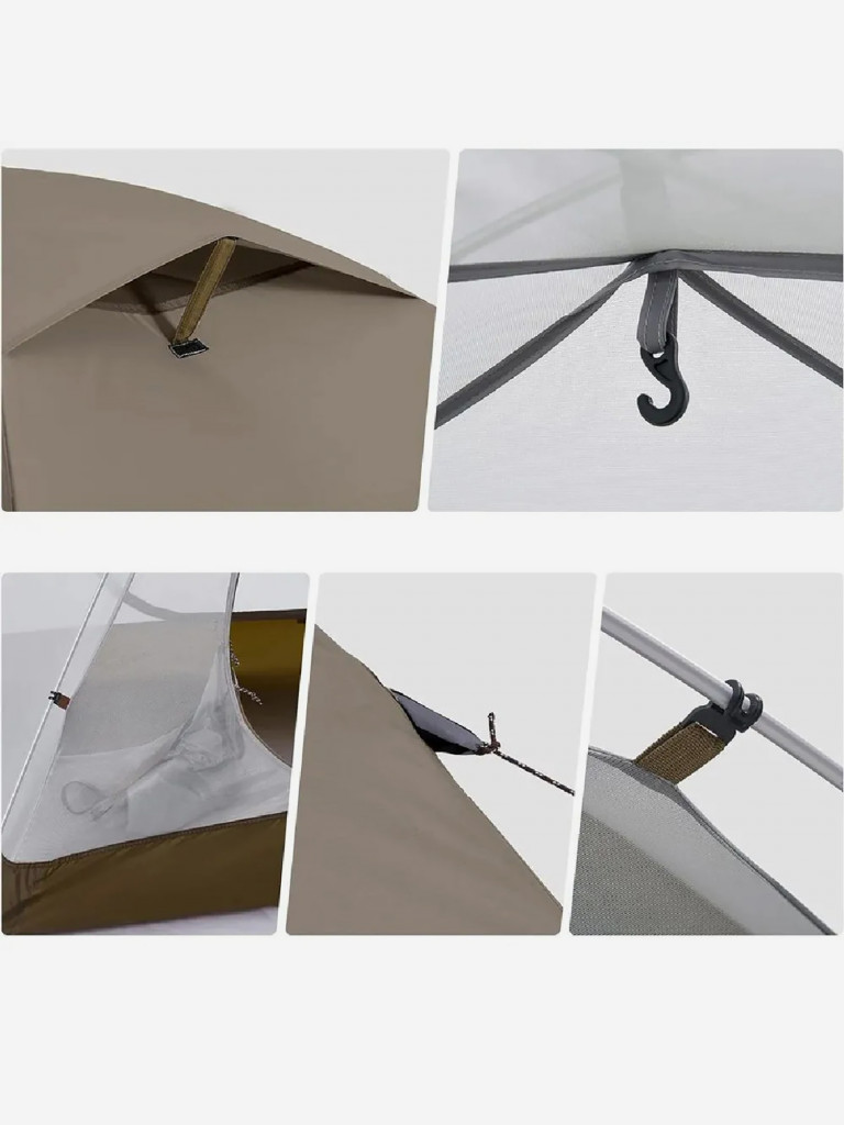 Палатка Naturehike CNK2300ZP024 Yunchuan-Pro Ultra-Light 4 Seasons трекинговая трехместная