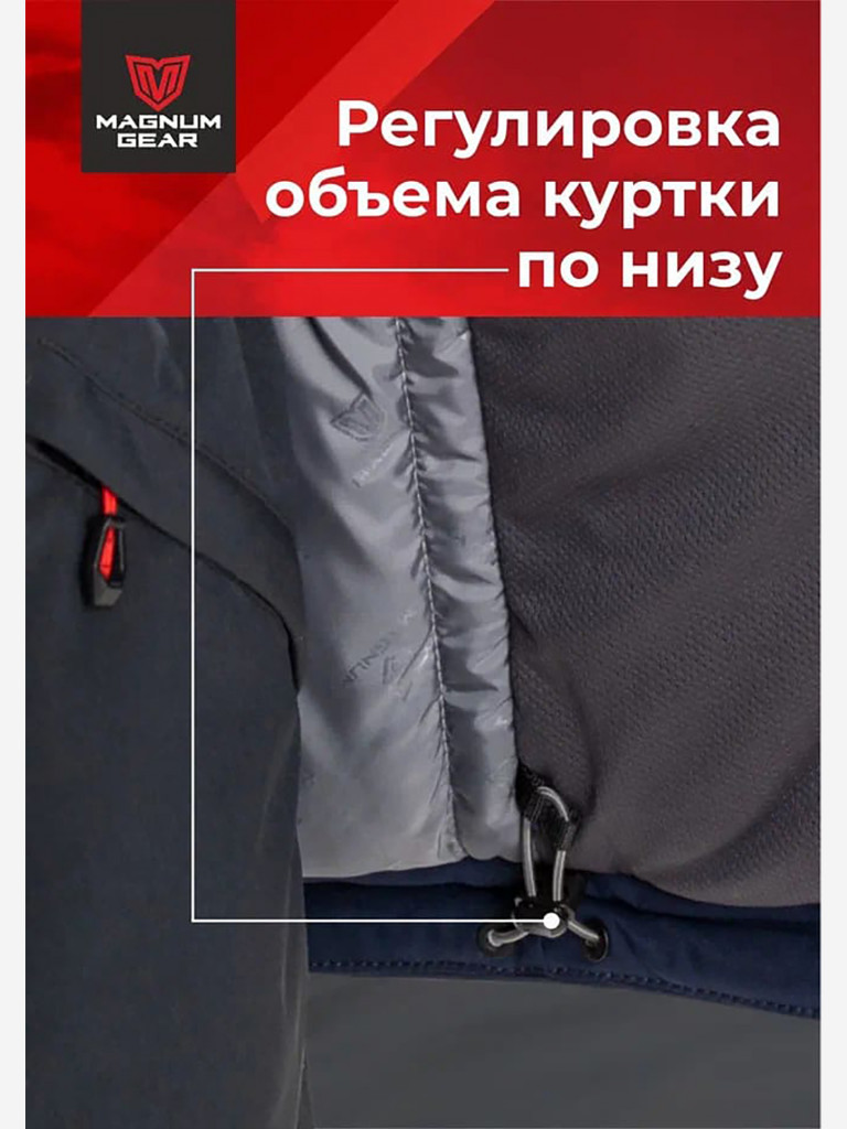 Парка для охоты мужская MAGNUM GEAR HUSKY PARKA -40°С синий