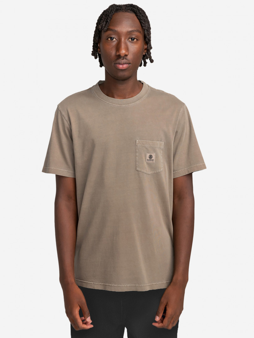 Футболка мужская Element Basic Pocket Pigment Коричневый 4699₽