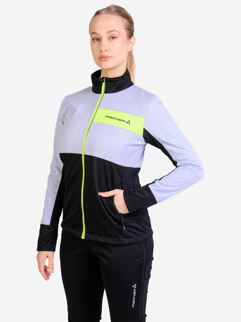 Куртка для беговых лыж женская Fischer Softshell Warm