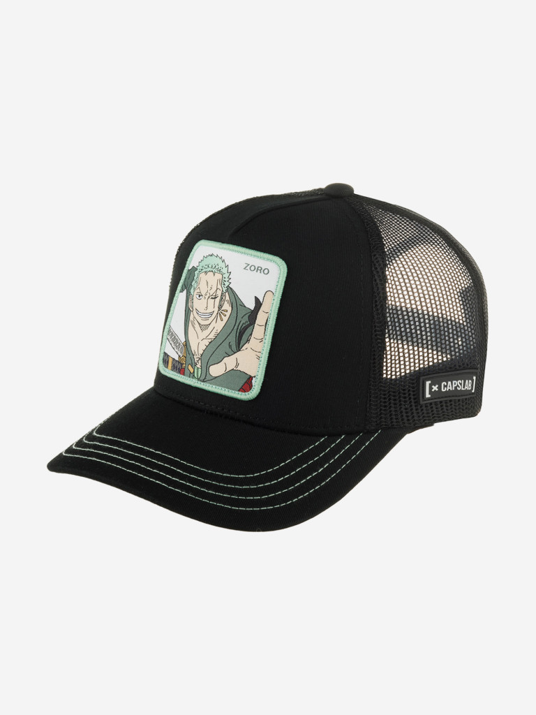 Бейсболка с сеточкой CAPSLAB CL/OP1/3/ZOR2 Junior One Piece Roronoa Zoro (черный)
