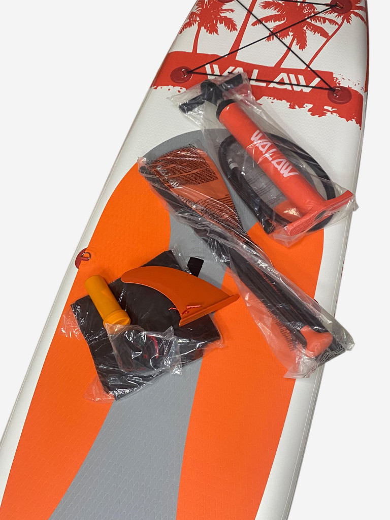 SUP-доска Walaw Red 320*81*15,полный комплект