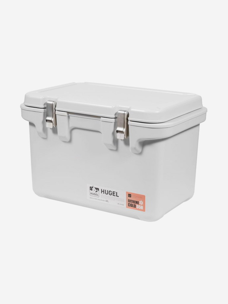 Термобокс IRIS OHYAMA HUGEL VACUUM COOLER BOX TC-40 Белый, 40 литров