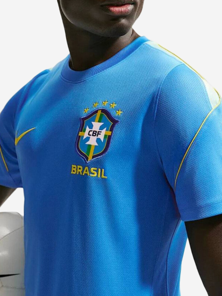 Футболка спортивная мужская Nike Brazil Strike Dri-FIT