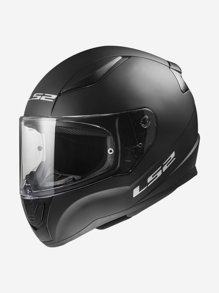 Мотошлем LS2 FF353 RAPID II SOLID (черный матовый, Matt Black)