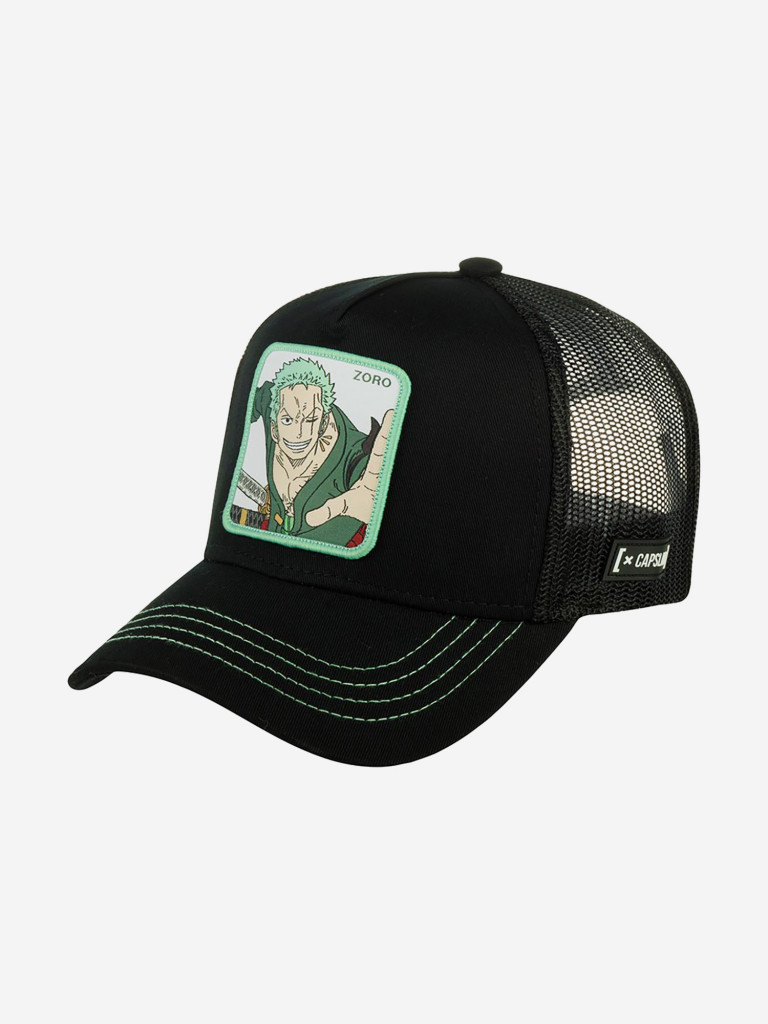 Бейсболка с сеточкой CAPSLAB CL/OP1/1/ZOR2 One Piece Roronoa Zoro (черный)