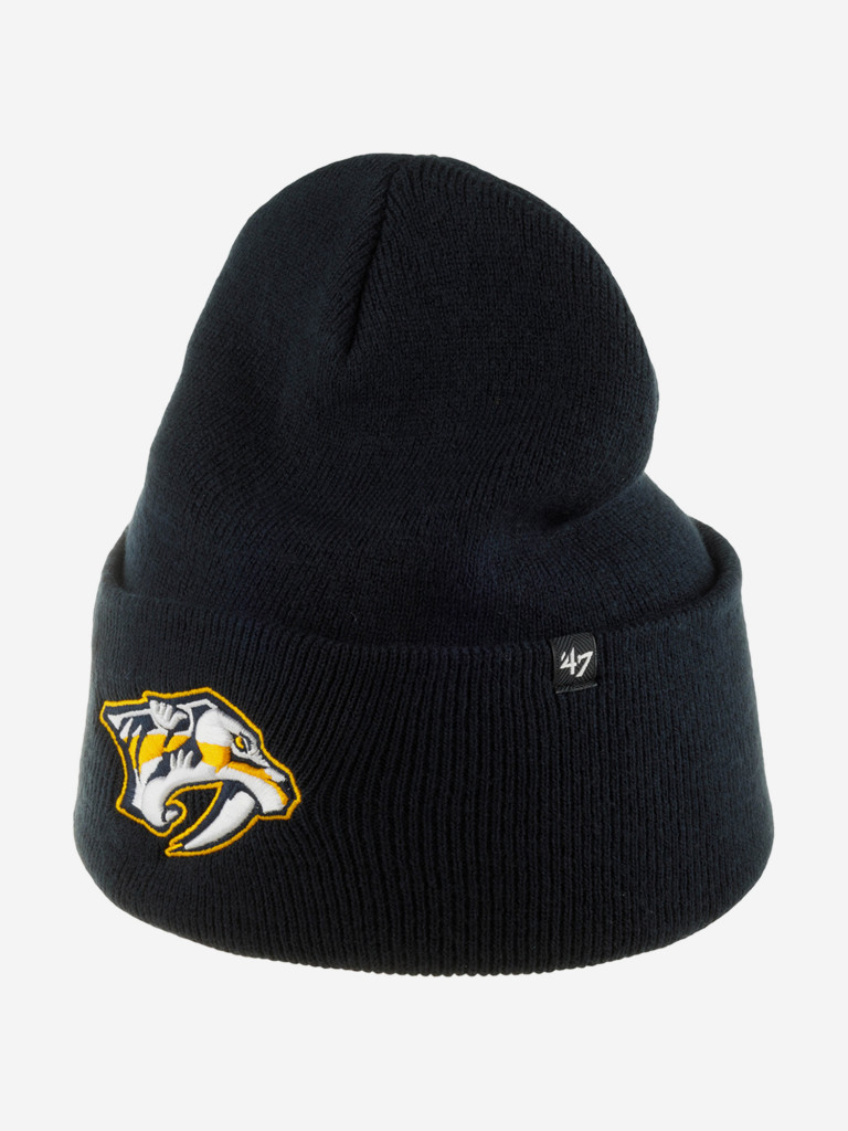 Шапка с отворотом 47 BRAND H-HYMKR30ACE-NY Nashville Predators NHL (синий)