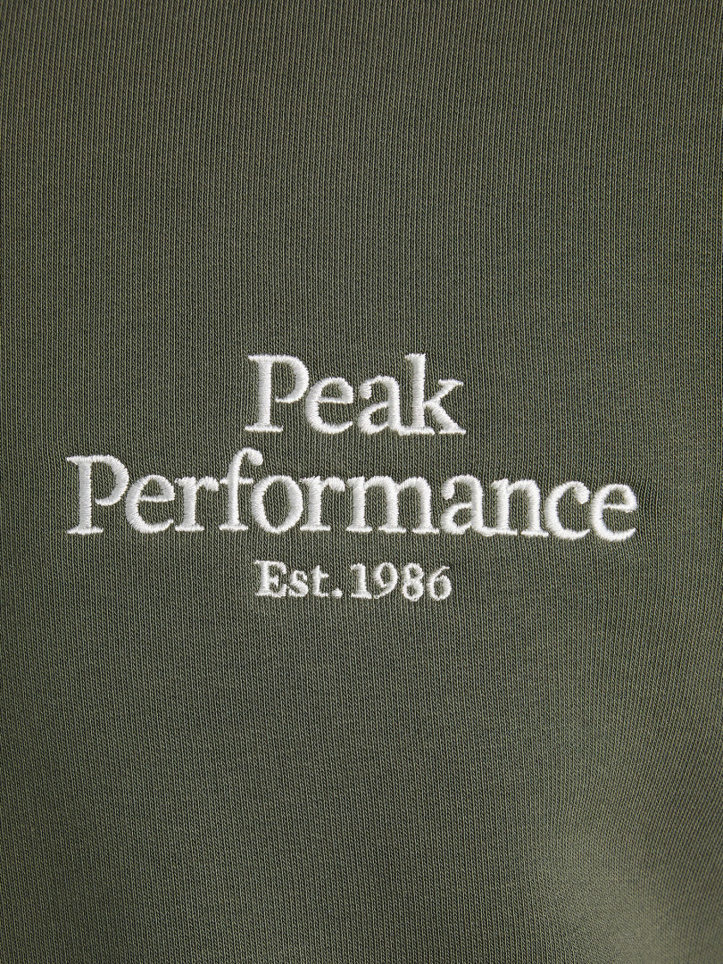 фото Толстовка мужская peak performance original, зеленый