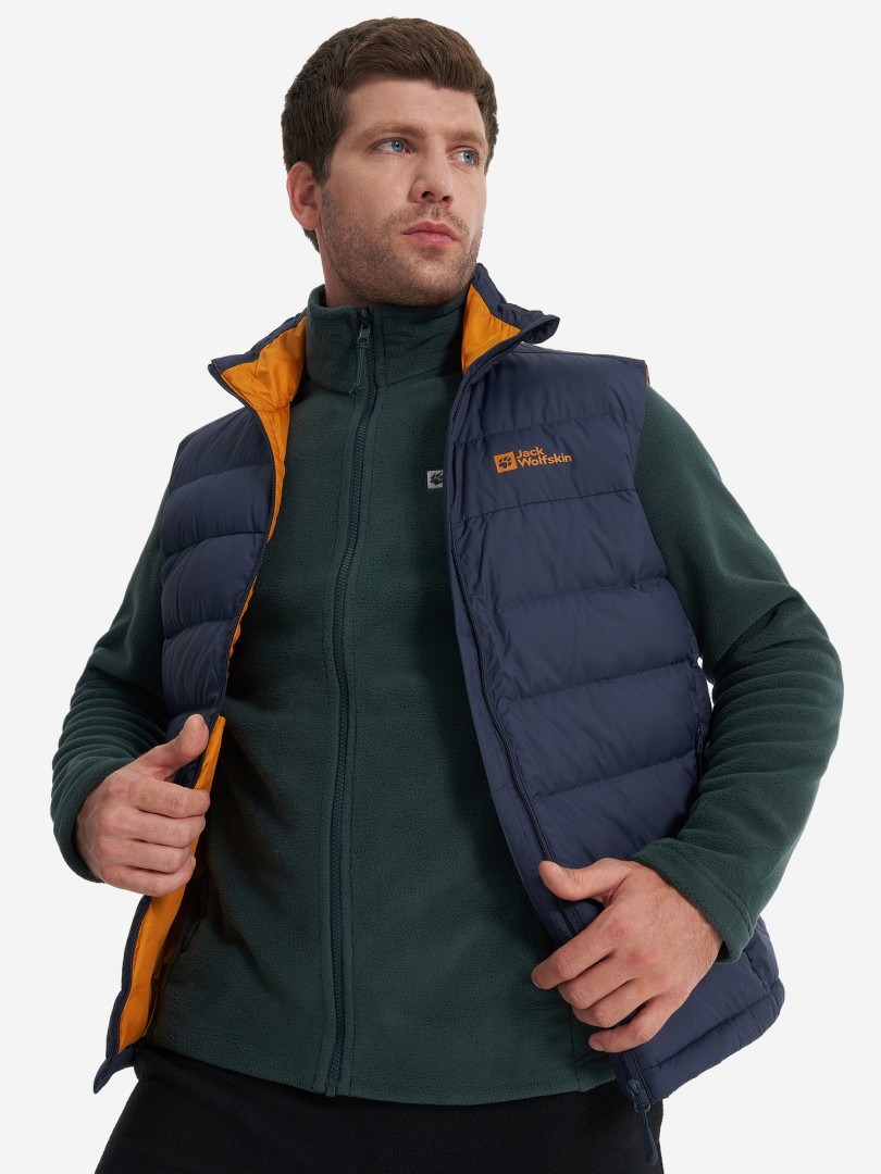 Жилет пуховый мужской Jack Wolfskin Ather 31573810299 Синий, размер 48,50, 52,54, 56,58, фото 1