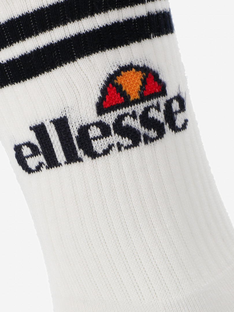 фото Носки ellesse pullo, 3 пары, белый