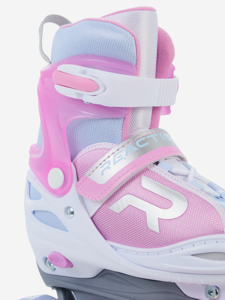 Роликовые коньки детские раздвижные Reaction Quad Star