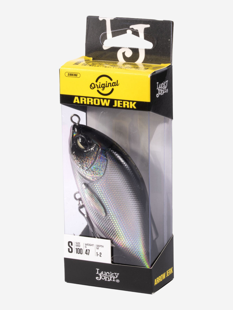 Воблер LUCKY JOHN Original ARROW JERK S, длина 10 см, джерк для крупного хищника