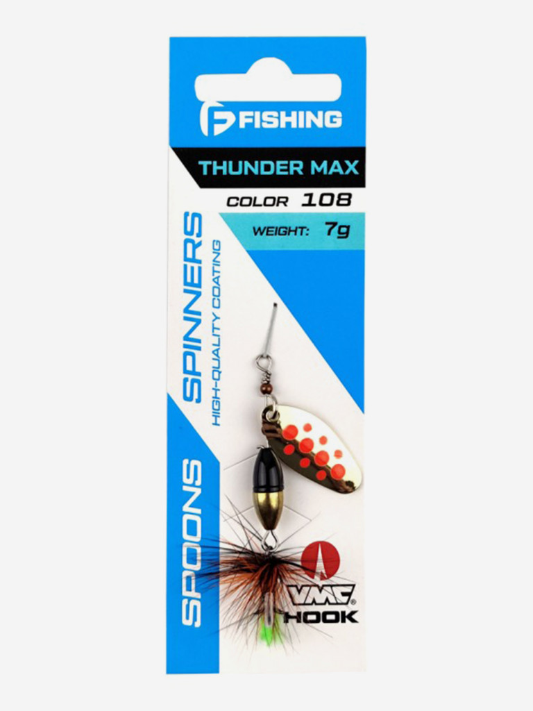 Блесна F-FISHING Thunder Max 7г цвет 108