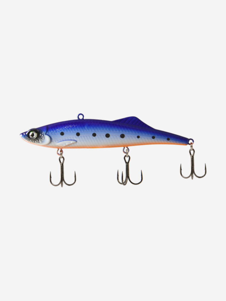 Виб (тонущий воблер) для зимней рыбалки ECOPRO Kuda 105мм 35г 085- Milk Blue Shad на судака, щуку, окуня.