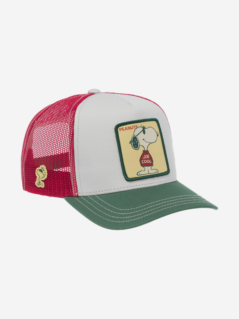 Бейсболка с сеточкой CAPSLAB CL/PEA/1/JOE Peanuts Snoopy (серый)