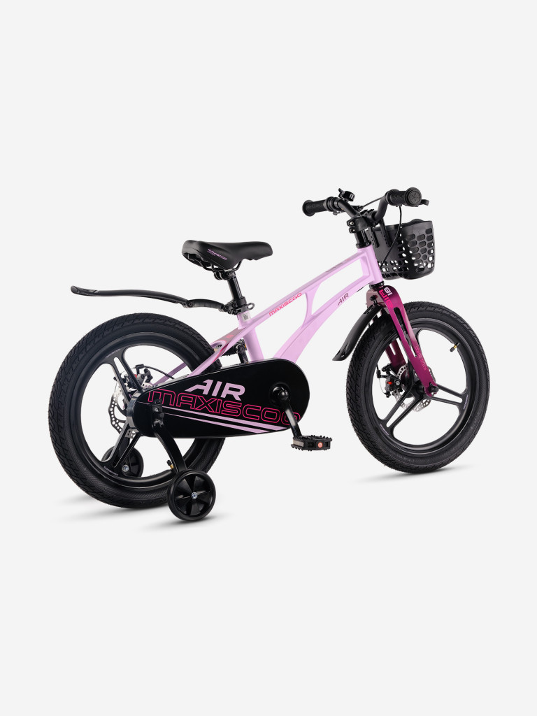 Велосипед детский Maxiscoo AIR PRO 18'', лавандовый матовый, 2025