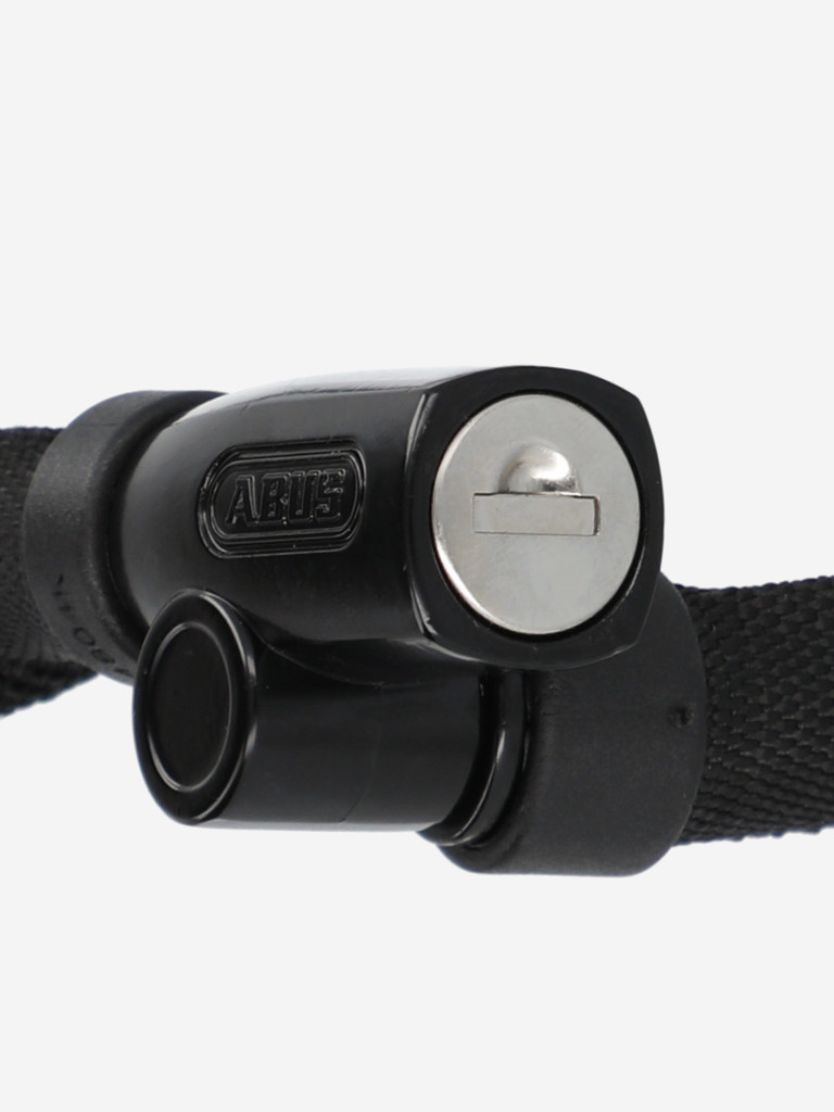 Замок велосипедный с ключами Abus 4804 K/110 BK Steel-O-Chain