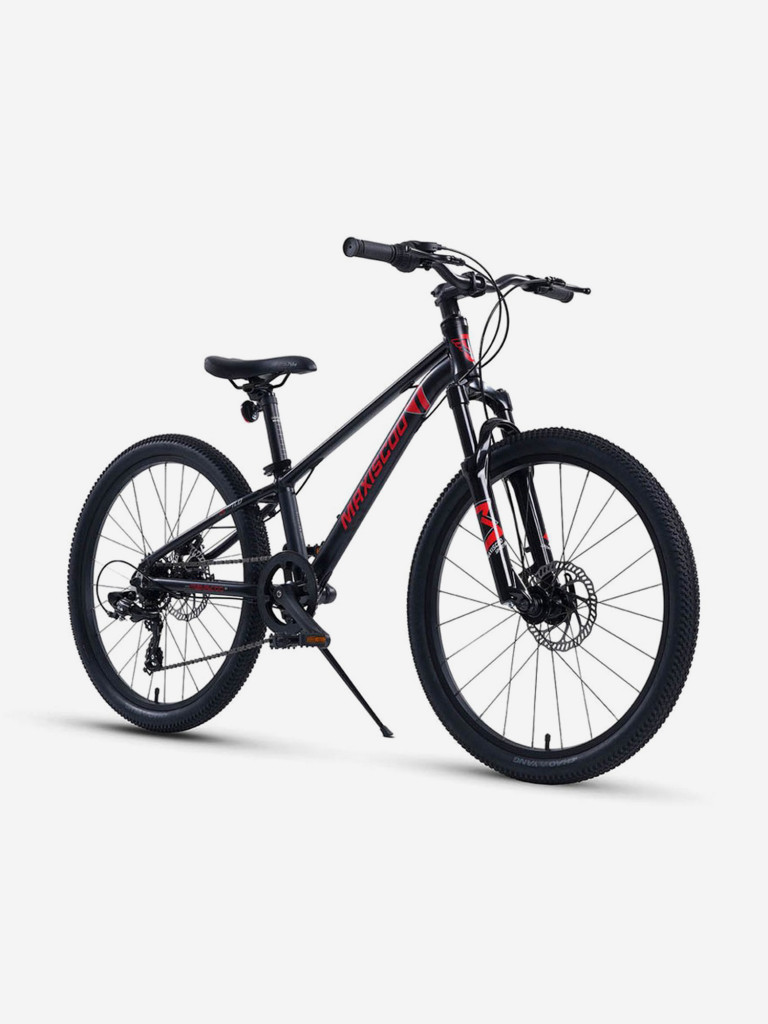 Велосипед детский Maxiscoo "7BIKE" 24'' M300, черный, 2024