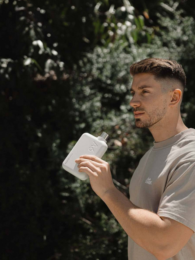 Бутылка из нержавеющей стали Memobottle A6, белый