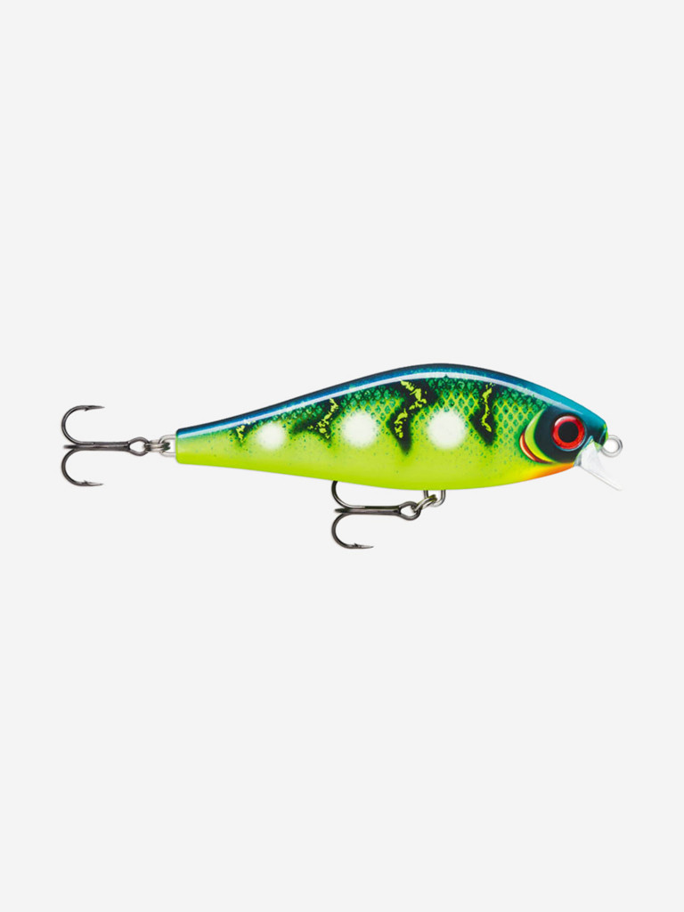 Воблер для рыбалки RAPALA Super Shadow Rap 16, 16см, 77гр, цвет HPS, медленно тонущий