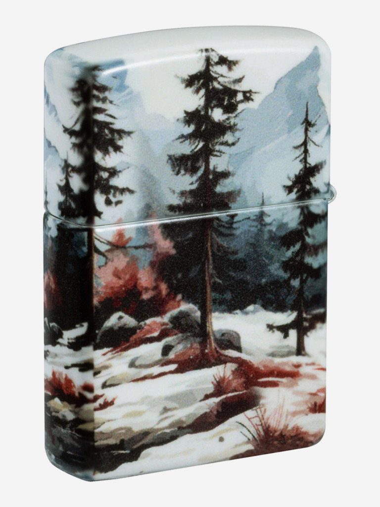 Зажигалка бензиновая ветроустойчивая Zippo Frozen Valley 540 Matte