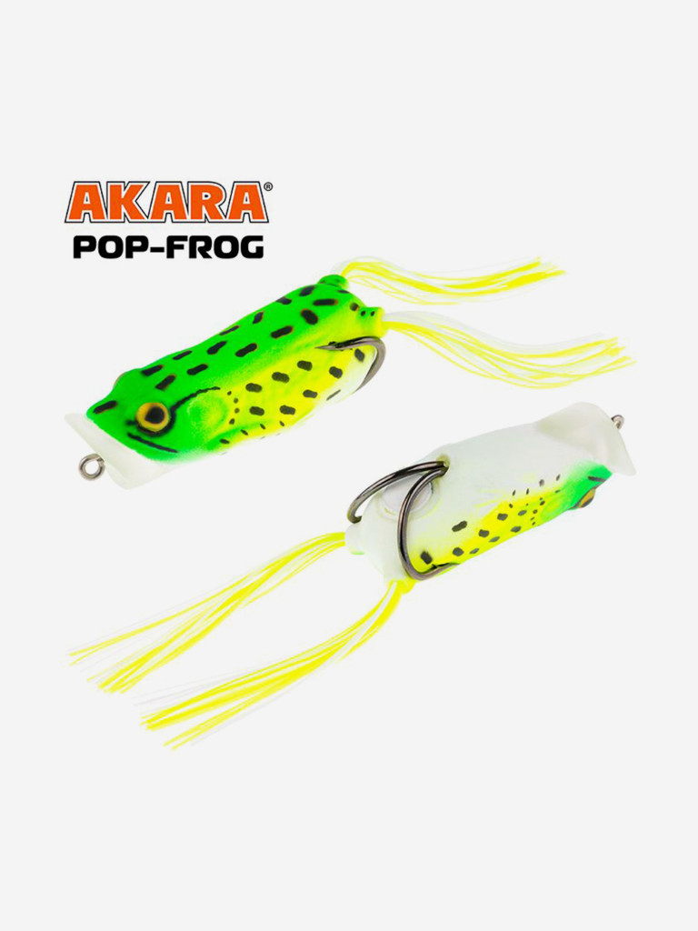 Воблер Akara Pop-Frog 70 лягушка плавающий на щуку 18гр 5